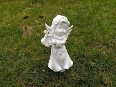 (image for) 4Pcs Little Angel Playing Music Instruments Figurine Decor