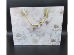 (image for) 10Pcs HQ White Paper Gift Bag Shopping Bag 26x33.5x13.5cm