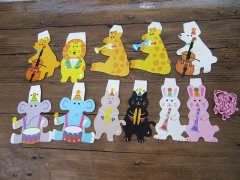 12Sheets Animal Banner Flag Bunting Garland Party Decoration 12Sheets Animal Banner Flag Bunting Garland Party Decoration