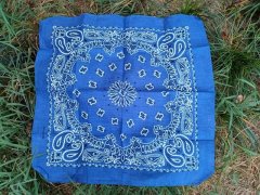 (image for) 12Pcs Cotton Face Mask Bandana Kerchief Scarf Head Wrap Mixed