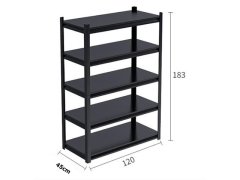 (image for) 5 Layer Shelf Storage Kitchen Garage Shelving Rack 120x45x183cm