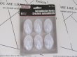 (image for) 24Sheets x 6Pcs Self Adhesive Hook Stick On Wall Door
