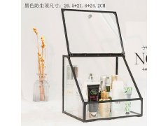 (image for) 1Pc Luxurious Super Nice Jewelry Display Case Storage Box Crysta