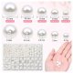 470Pcs White Round Simulate Pearl Loose Beads DIY 4/6/8/10/12mm