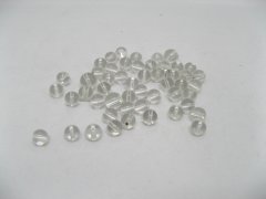 (image for) 500gram White Glass beads Dia.10mm Round Beads
