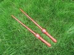 (image for) 2Pcs Flashing Light-up Spiderman Telescopic Laser Sword W/Sound