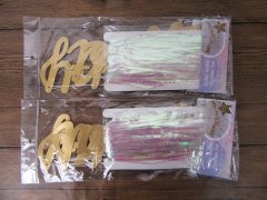 (image for) 6Sets Christmas Party Decoration Bunner Garland