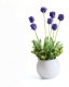 6Bundle X 5Pcs Artificial Purple Lavender Flower Ball Home D¨¦co