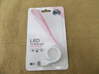 (image for) 1Pc USB Charger White Light Led Portable Lamp