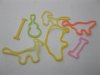 5Bag X 144Pcs New Silly Bands Bandz Assorted