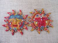 10Pcs Handmade 3D Wall Hanging Sun Craft Home Decoration