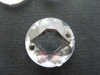 500gram (440pcs) New Clear Flat Beads Wholesale
