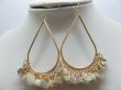 (image for) 12Pairs New Elegant Shell Wire Teardrop Earring