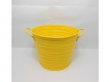 10X Yellow Tin Pail Bucket w/Ring Handle for Wedding Favor