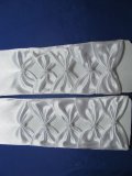 2Pair White Wedding Dress/Satin Bowknot Bridal Gloves 38cm