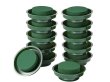 3Pcs Wet Floral Foam Round Brick Flower Arrangement with Tray (image for) 3Pcs Wet Floral Foam Round Brick Flower Arrangement with Tray