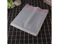 500 Clear Self-Adhesive Seal Plastic Bags 29.7x30cm No Hole