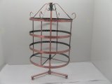 Revolving Metal Earring Racks