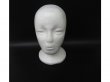 1Pc New White Female Foam Mannequin Head 27cm High