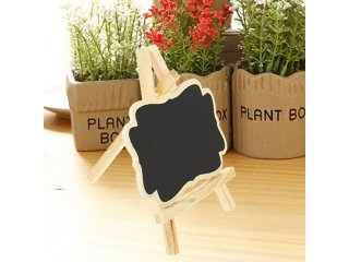 10Pcs Blackboard Easel Wedding Lolly Buffet Sign Chalkboards