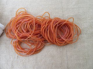 6Pack x 98Pcs Multi-Purpose Various Usage Rubber Band 2mm Wide 6Pack x 98Pcs Multi-Purpose Various Usage Rubber Band 2mm Wide