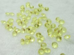 1000 Yellow Diamond Confetti 8mm Wedding Table Scatter