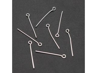 500gram Silver Plated Eye Pins Jewelry Finding 30mm
