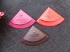12Packets X 3Pcs Leatherette Triangle Book Mark Mixed Color