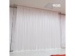 (image for) 1X White Silk Cloth Wedding Party Backdrop Curtain Drapes Background 3x3m