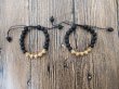 6Pcs Drawstring Natural Stone Wooden Beads Bracelet (image for) 6Pcs Drawstring Natural Stone Wooden Beads Bracelet