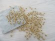 (image for) 1000 Golden Plated Earring Back Stoppers Finding 10x6mm