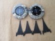 2Pcs Rockrays Solar Led Rock Disc Lights