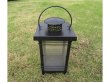 (image for) 1X Black Metal Candle Lantern Wedding Decoration 22cm High