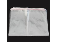 (image for) 200 Clear Self-Adhesive Seal Plastic Bags 40x27cm