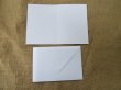 (image for) 25Sets New Blank DIY White Envelopes & Cards