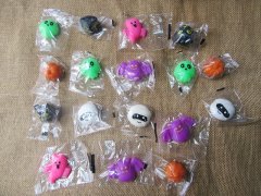 (image for) 36Pcs Hand Squeeze Squishy Animal Healing Stress Reliever Toys Halloween Theme