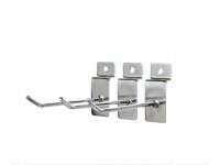 50 Metal Slatwall Grid Peg Hooks 18cm Size Wholesale