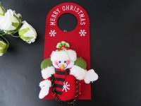 12X Snowman Christmas Hanging Door Decoration Pendant for Home