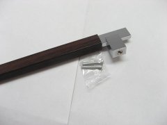 4X New dark brown Home Door Handle 288mm