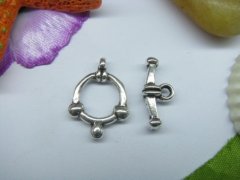 50sets Metal Circle Toggle Clasp yw-ac-tc67