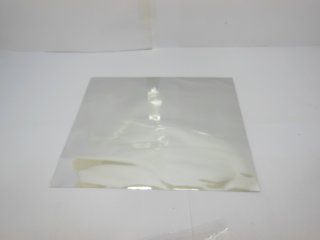 100Pcs Metallic Sliver Adhesive Plastic Bag Privacy Bag 20x17cm