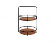1Set Wooden HQ 2Tiers Decorative Cake Stands Holder Wedding