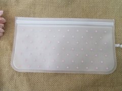 12Pcs Reusable Food Storage ZipLock Leakproof Freezer Bag