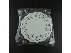 1 Box of 4000pcs Useful White Paper Doilies 114mm