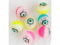 100X Scary Eyeball Rubber Bouncing Balls 24mm Mixed