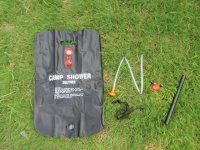1Set Portable Solar Camp Shower Outdoor Activities 20 Litres