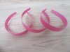 1x New Pink Plastic Headbands Jewelry Finding 25mm Wide