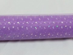 4x1Roll Violet Organza Ribbon 49cm Wide for Craft