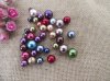 250g Round Plastic Simulate Pearl Beads Jewelry Making Various