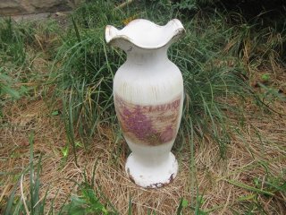 1Pc Vintage Ancient Decorative Lavender Flower Vase Pot